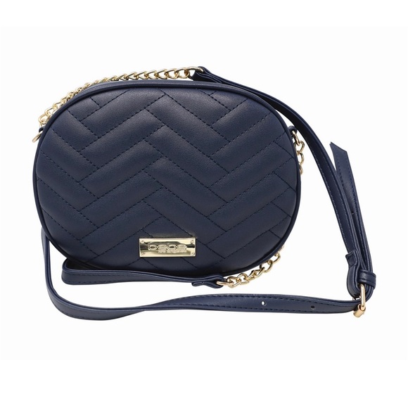 bebe Handbags - bebe Sophia Quilted Canteen Crossbody